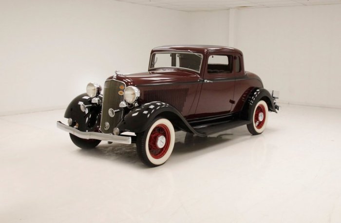 Plymouth 1933 pd sedan model door deluxe