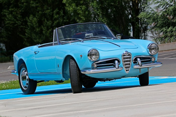 1960 Alfa Romeo Giulietta Spider Veloce