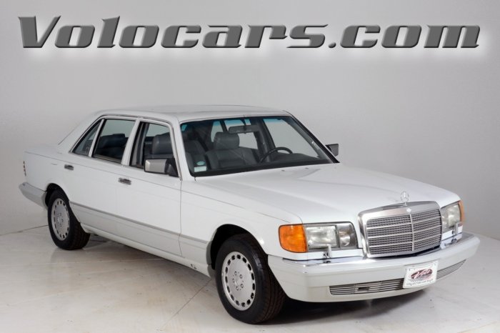 Mercedes 420sel 1991 benz reserve bringatrailer sale bat mbworld sold