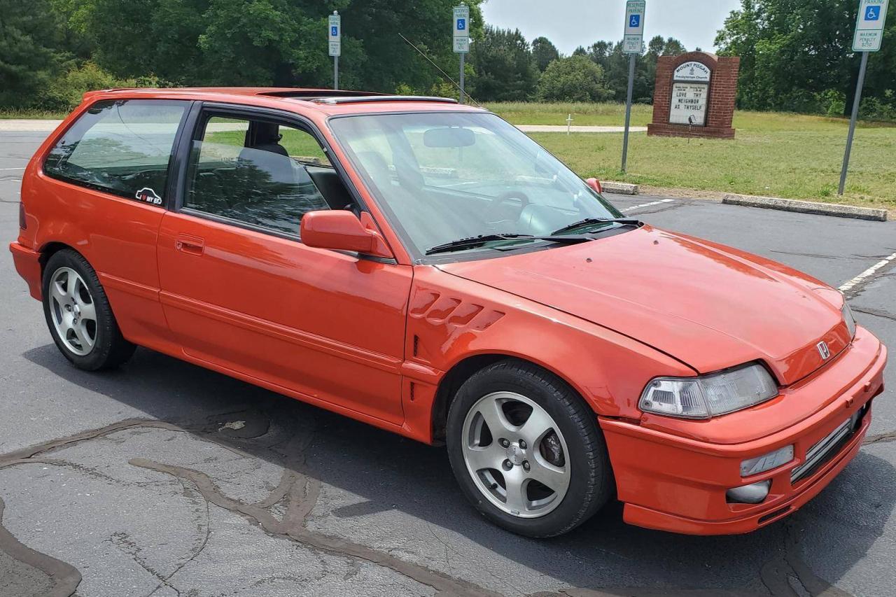 1989 civic honda si reserve speed sale bat