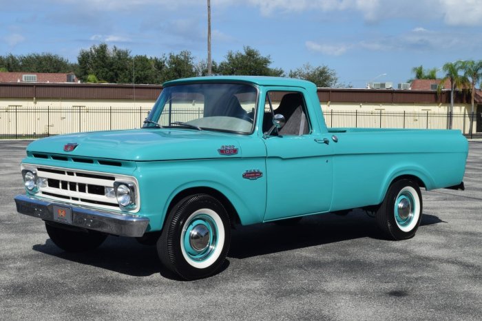 Ford 1961 pickup f100 momentcar truck cj auto choose board