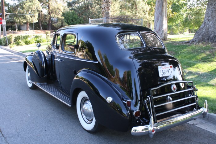 1940 packard sedan club cars 1806 model trunk note nice classic