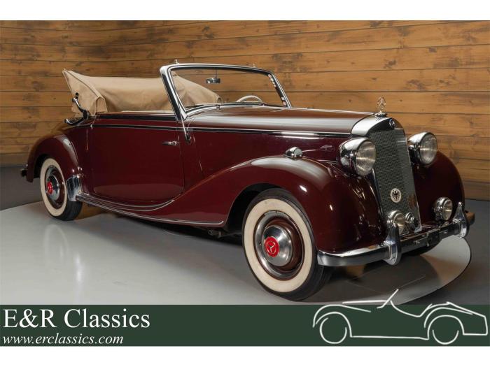 Mercedes 1949 benz cabriolet retro luxury