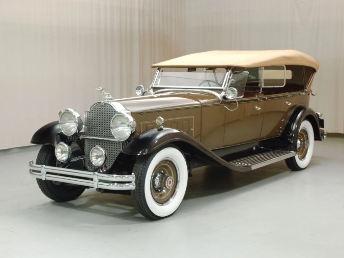 Packard 1931 phaeton sold automobile