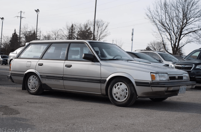 1986 subaru turbo leone sti car gl model