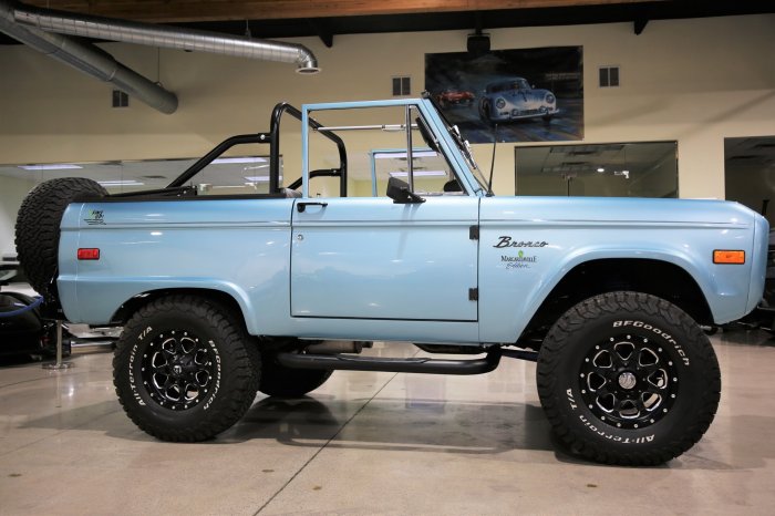 Bronco restomod restored