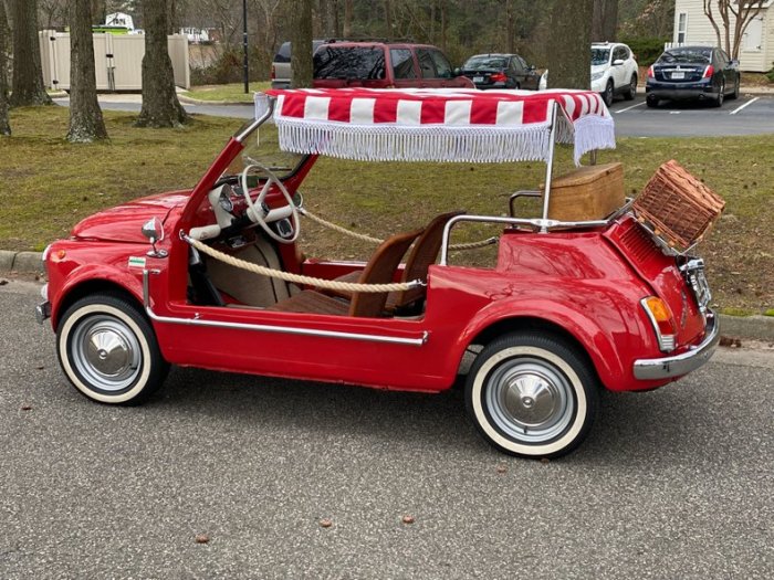 Car fiat jolly crush canopy cars blue visit rmauctions saved Car fiat jolly crush canopy cars blue visit rmauctions saved