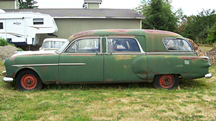 1948 henney hearse packard