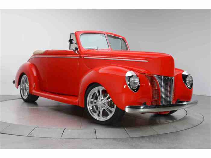 1940 Ford Convertible