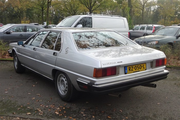 1981 maserati quattroporte limousine enlarge click