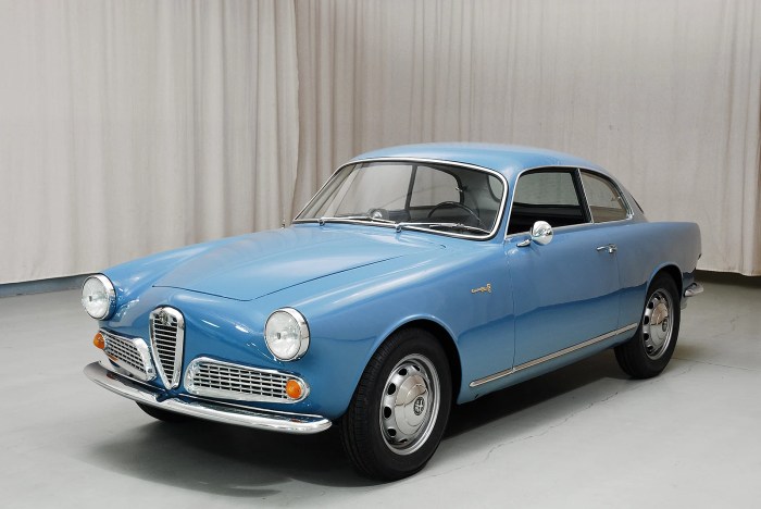 Alfa romeo 1960 giulietta sprint coupe sold 1960 Alfa Romeo Giulietta Sprint