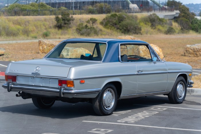 Mercedes 280c 1973 benz merc madness irish property shows market index bat