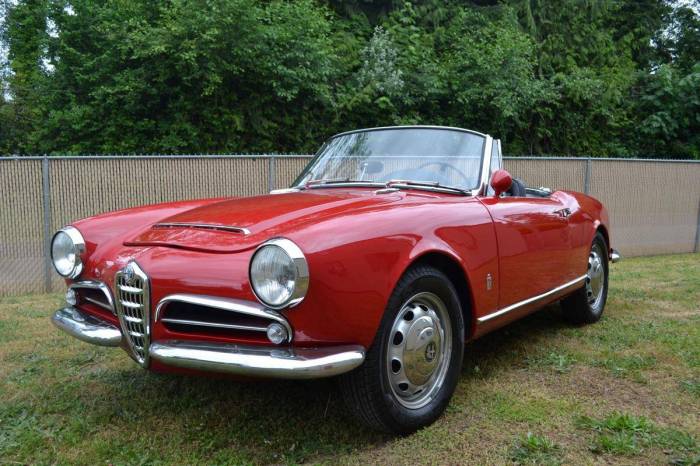 Alfa romeo spider 1965 giulia restoration upgrades veloce documented 1600 cars