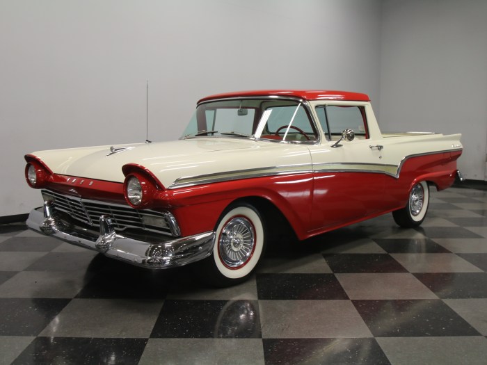 1957 ford ranchero mecum trucks saved fairlane classic