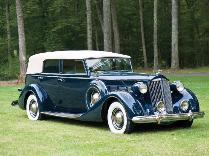 1937 Packard Antique: A Glimpse into Automotive Luxury