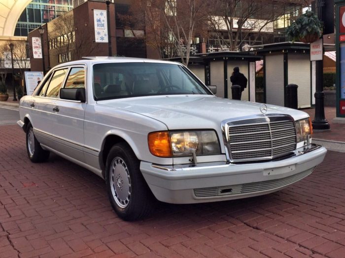 1991 420sel mercedes benz