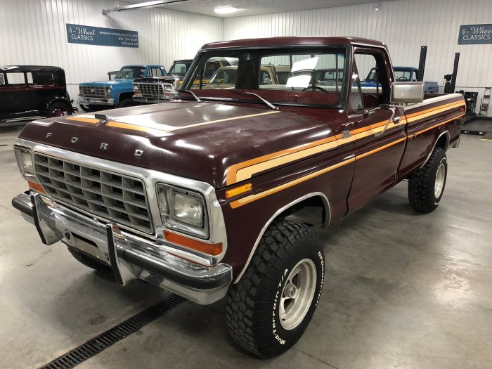 1973 ford f250 truck pickup v8 boy high wheel