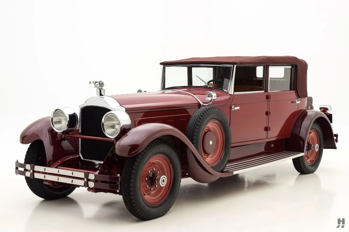 Packard 1928 cowl phaeton