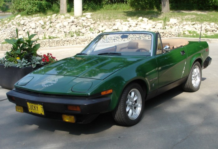 1980 Triumph TR7: A British Sports Car Icon