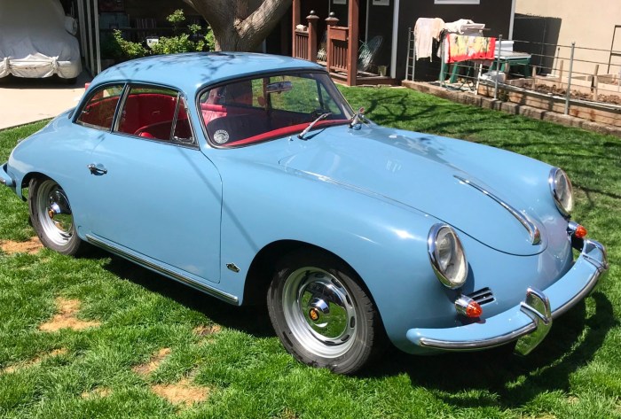 Porsche 1961 356b coupe super sale classic car inspection insurance financing transport scotts valley california