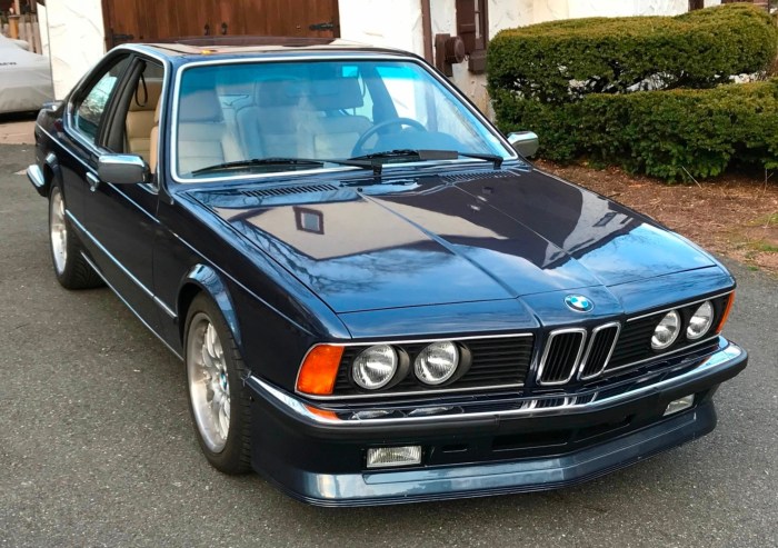 Bmw e24 1983 coupe sale sold
