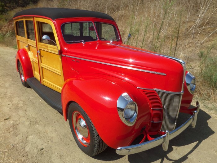 1940 Ford Woody Wagon: A Classic American Icon