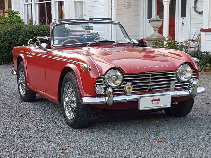 Triumph tr4a 1966