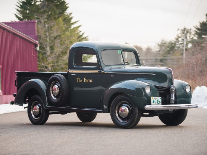 1940 ford pickup ton rm sotheby auctions