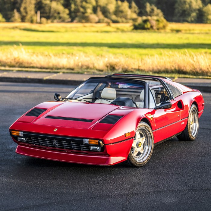 1984 Ferrari 308 GTS: A Classic Italian Sports Car