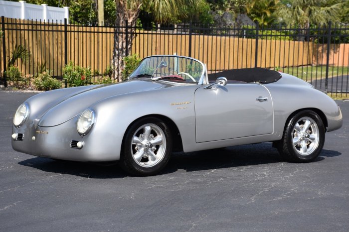 Porsche 356 speedster 1957 speed miles built performance since engine only high