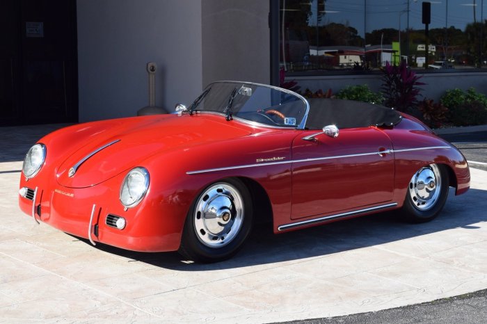 Porsche speedster 356 1957 replica sale cars classic car kit replicas venice fl used back ideal