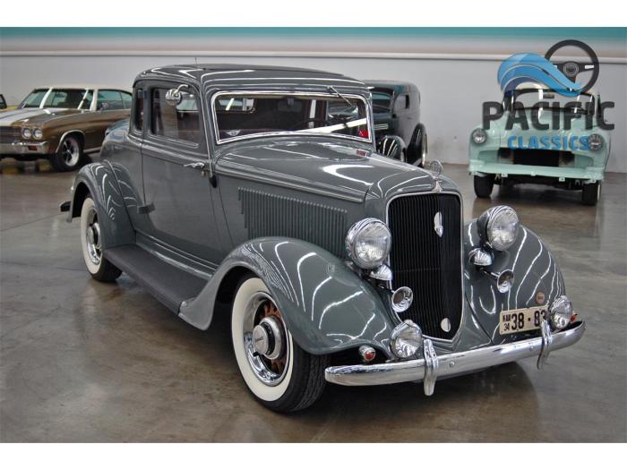 Coupe 1934 plymouth consign
