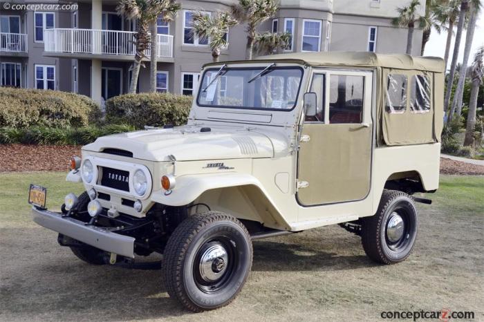 Toyota fj40 1965 cruiser land 1971 motorcar