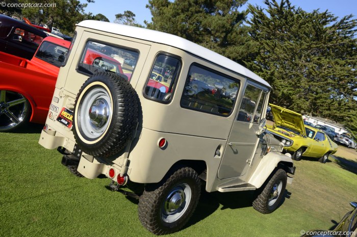 Toyota fj 1969 cruiser land chassis conceptcarz