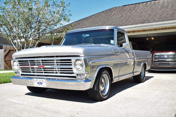 1969 ford f100 truck frame restored arizona off beautiful