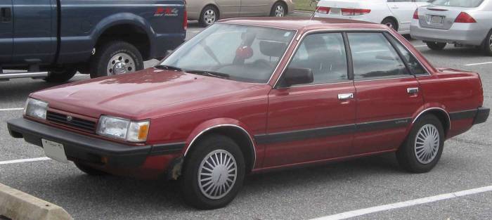 Loyale wagon subaru 1992 1990 1994