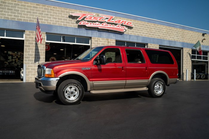 Ford excursion 2001 xlt history collectible hottest truck