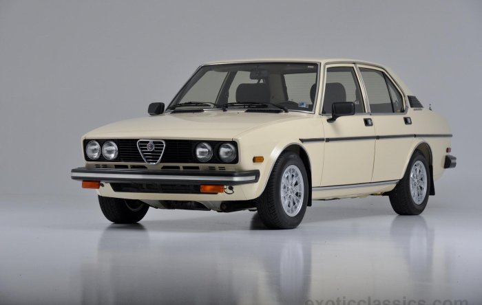 1979 Alfa Romeo Antique: A Timeless Italian Icon