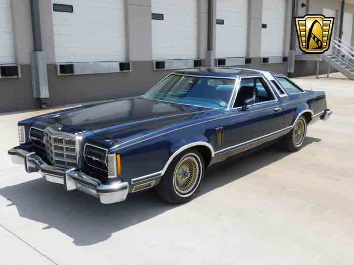 1979 Ford Thunderbird: A Classic American Muscle Car