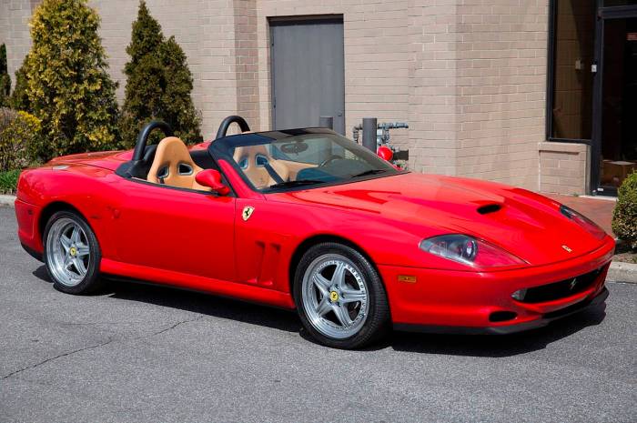 Ferrari 550 barchetta maranello 2001 sale california car classic rosso financing insurance inspection transport angeles los