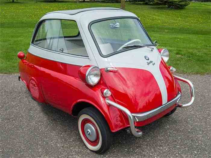 Isetta 300 bmw 1957 moto deluxe coupe fusion show