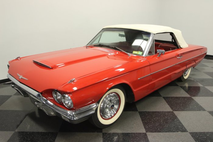 Thunderbird 1965 ford convertible sotheby rm auctions