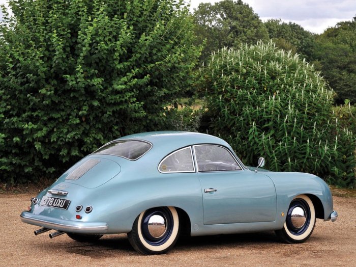 1953 porsche 356 1952 coupe back pre conceptcarz cars momentcar old saved
