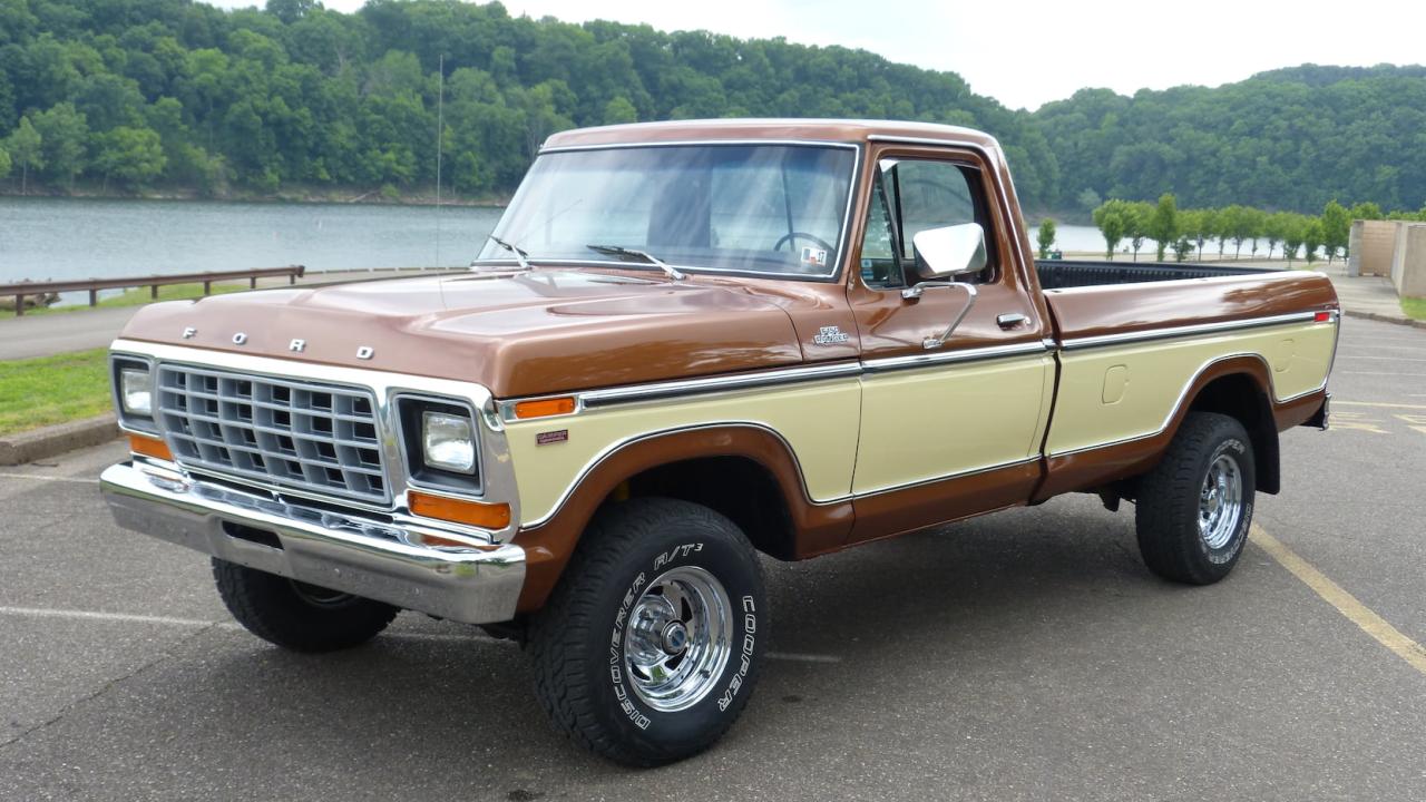 Ford 150 1979 f150 ranger pickup tone two 79 style perfect screen full pa0819