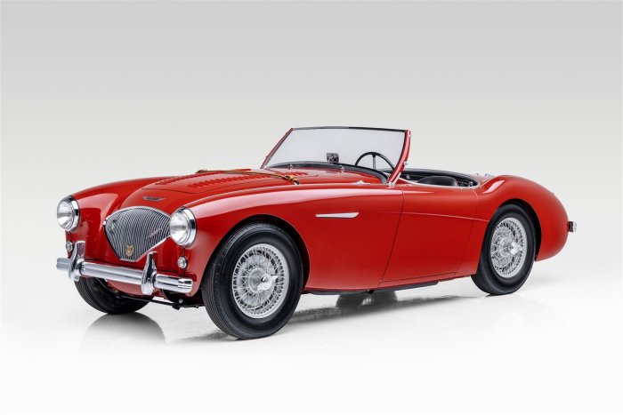 Austin healey 100m le mans 1956 cars factory car bn2 sophisticated roadster tone two classic buying guide healy bn1 silodrome