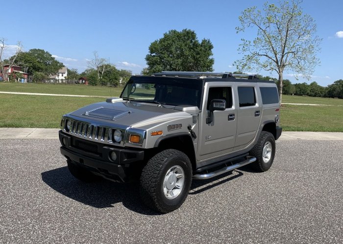 Hummer h2 sunroof v8