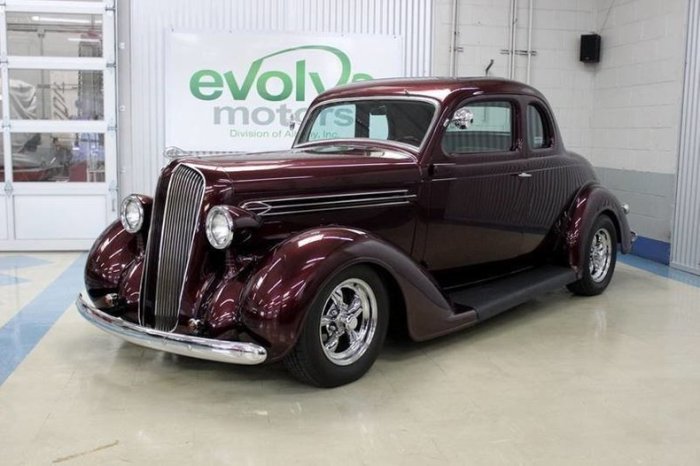 1936 plymouth coupe p2 business sale