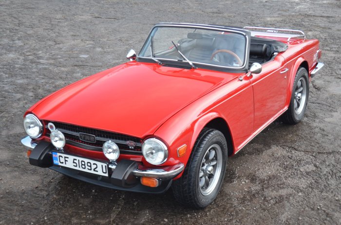 Tr6 triumph 1976 sale extensive tickets extraordinary service frazier sold