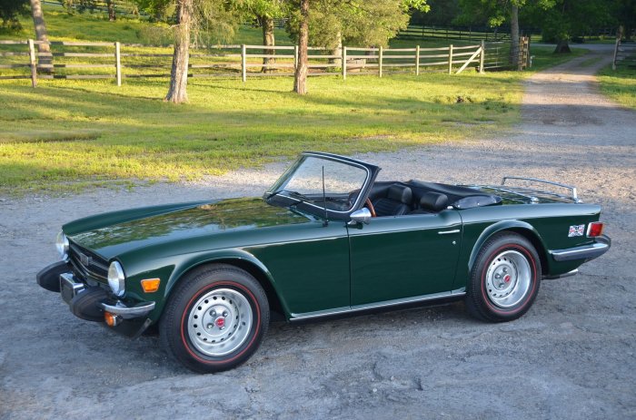 1976 Triumph TR6: A Classic Sports Car Icon