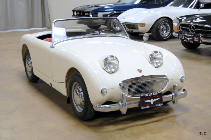 Sprite austin healey 1959 bugeye bug eye 1275 bringatrailer sale bat